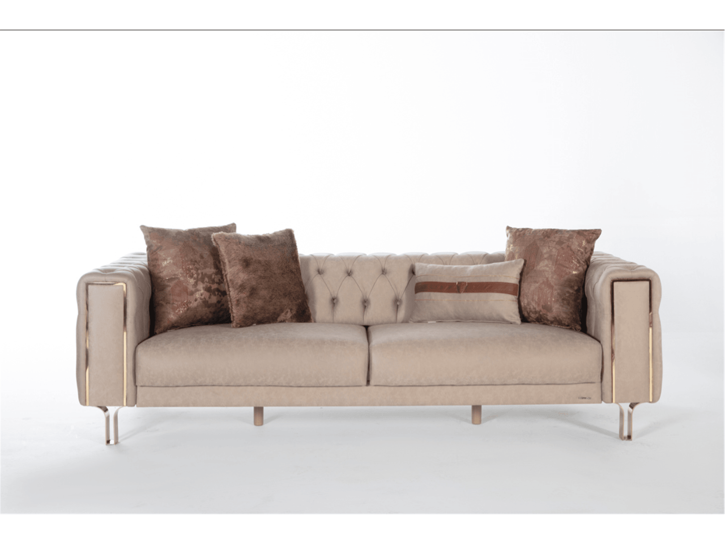 Canapé convertible en tissu de la collection Montenegro
