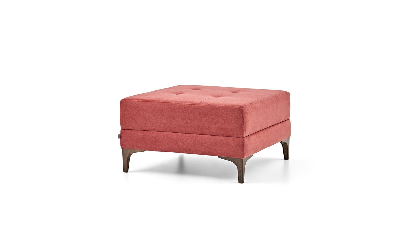 Pouf carré d'angle Teos