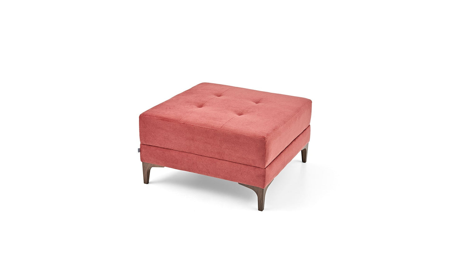 Pouf carré d'angle Teos