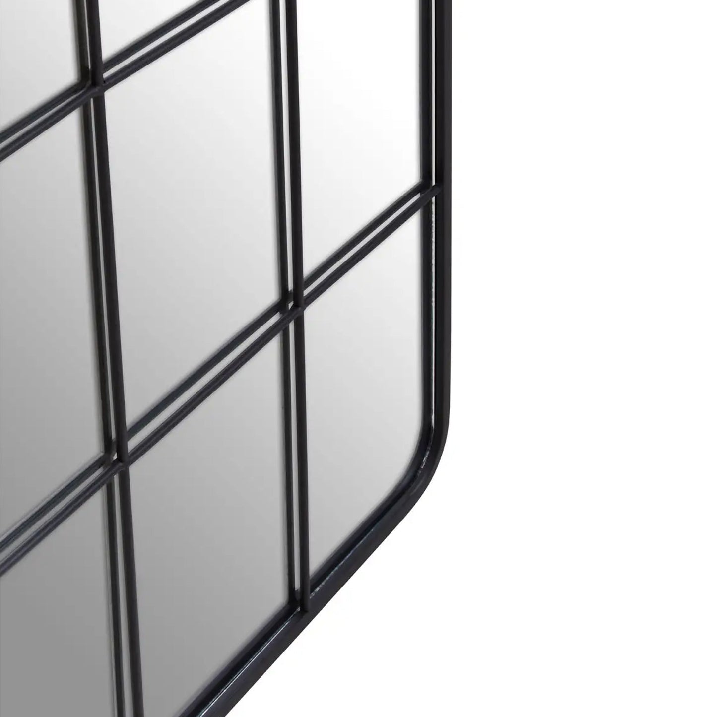 Miroir rectangulaire noir