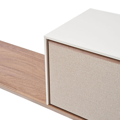 Module horizontal supérieur du meuble TV Brita