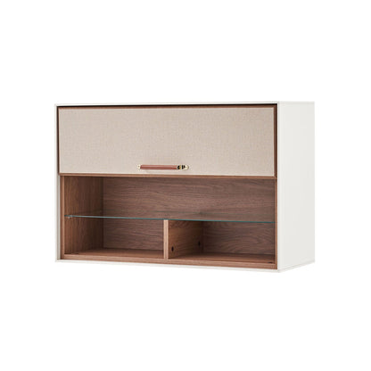 Module supérieur large pour meuble TV Brita