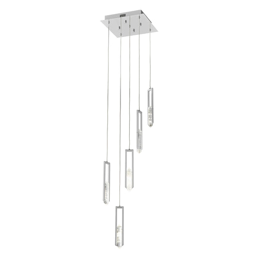 LUSTRE ELLIE 10 LUMIÈRES | CHROME 
