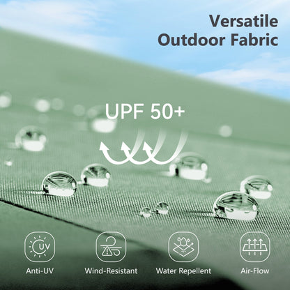 Parasol double extra large de 15 pieds pour patio double face de MAISON ARTS avec base incluse