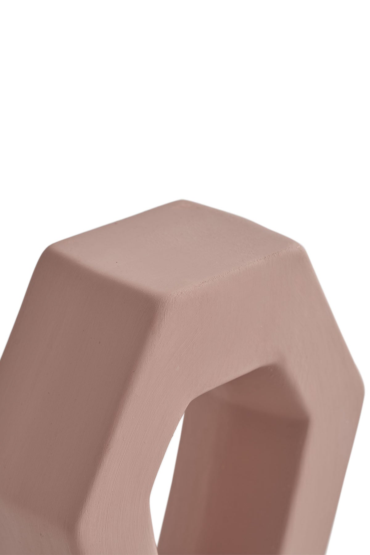 Vase pentagone en céramique