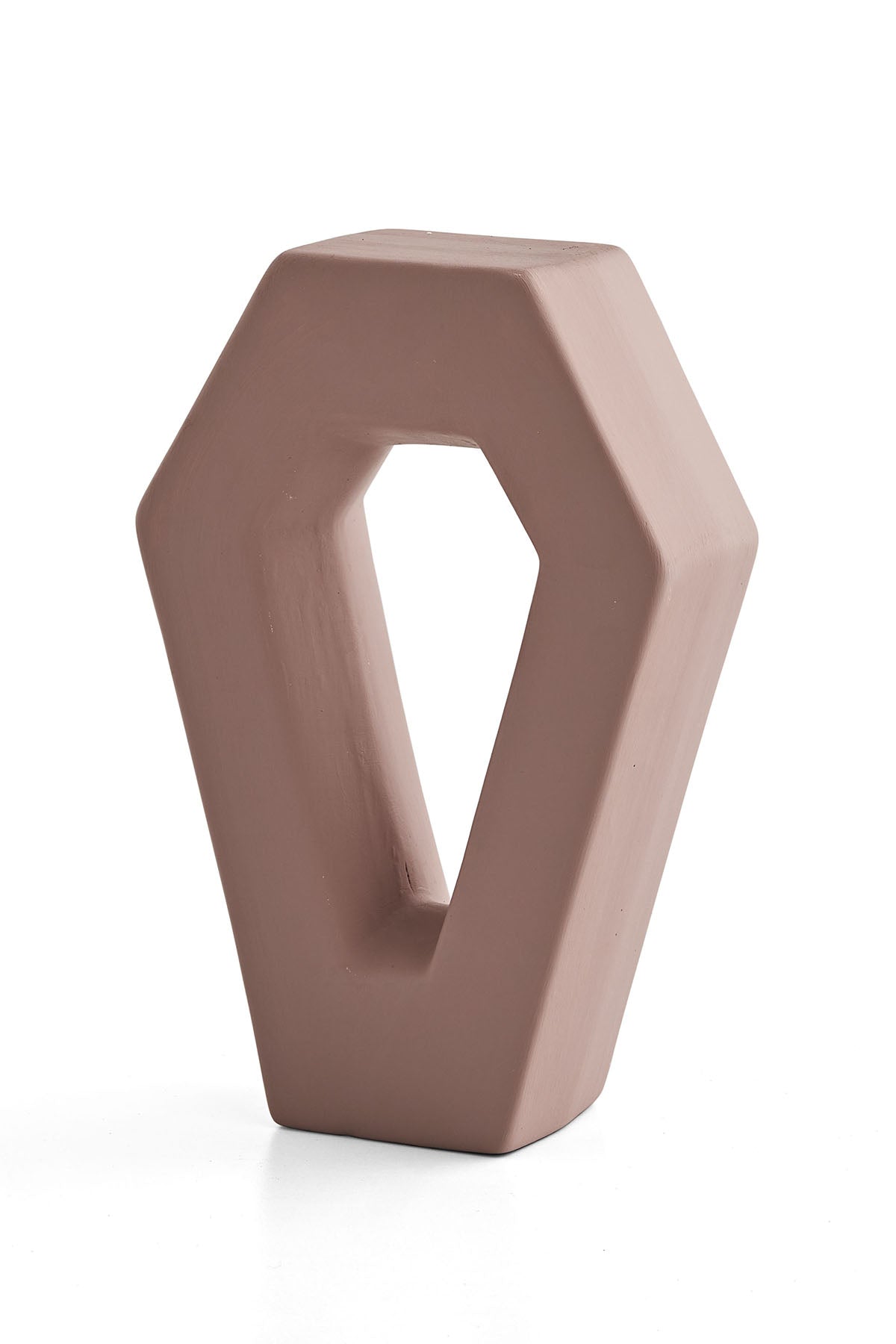 Vase pentagone en céramique