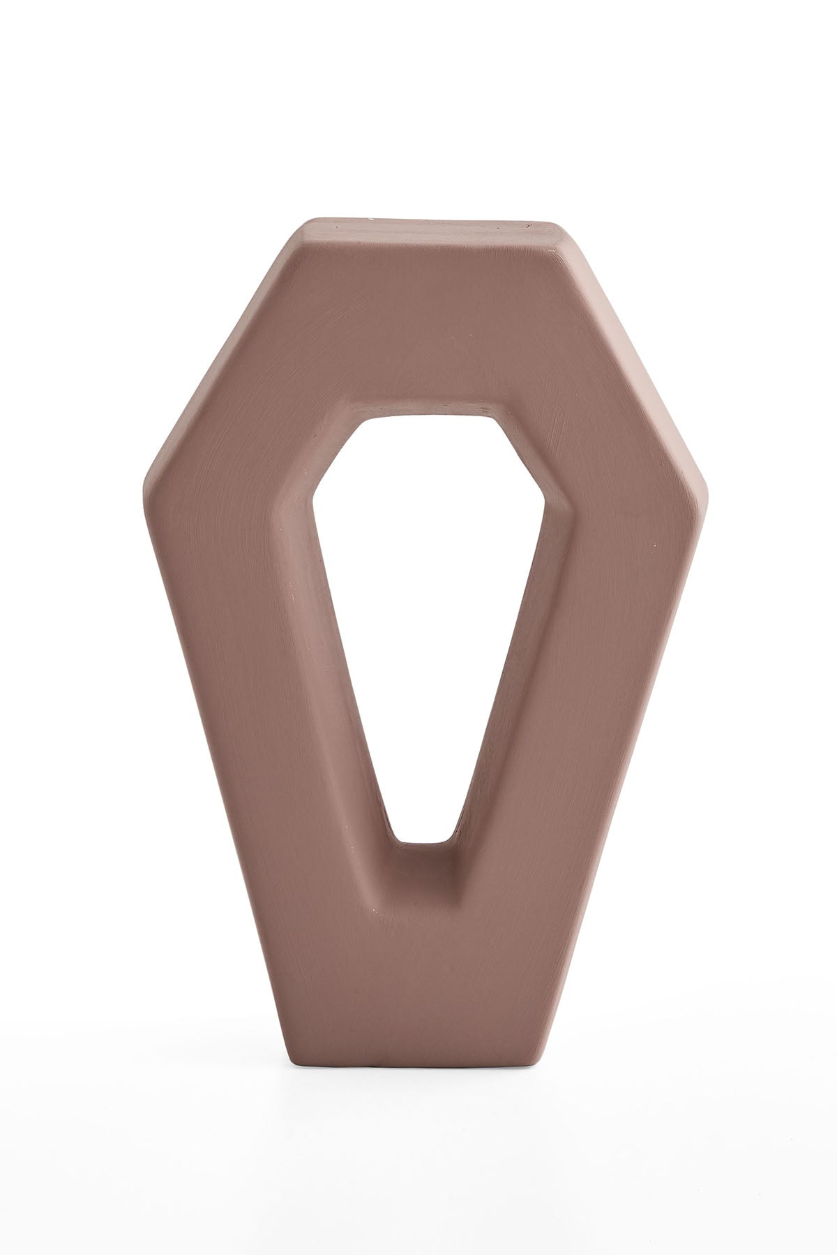 Vase pentagone en céramique