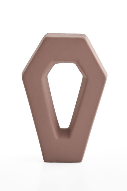 Vase pentagone en céramique