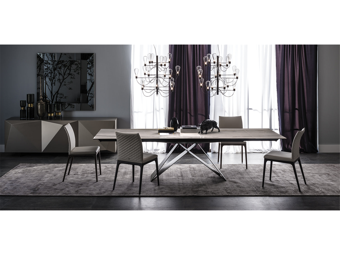 Table à manger Premier Keramik Drive - 78 W
