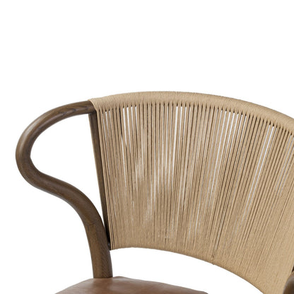 Chaise de salle à manger sans accoudoirs Amira