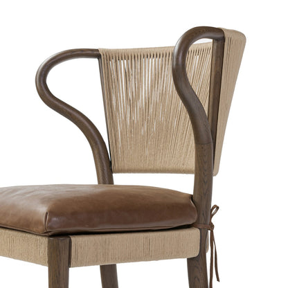 Chaise de salle à manger sans accoudoirs Amira
