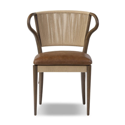 Chaise de salle à manger sans accoudoirs Amira