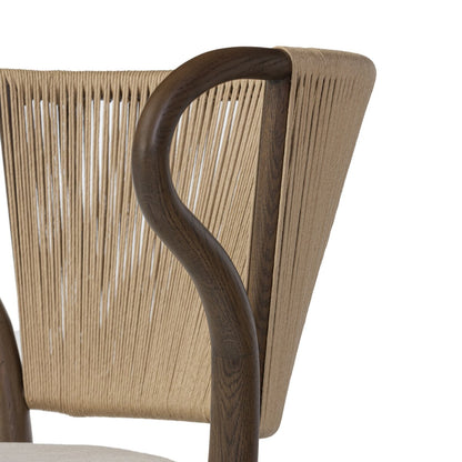 Chaise de salle à manger sans accoudoirs Amira