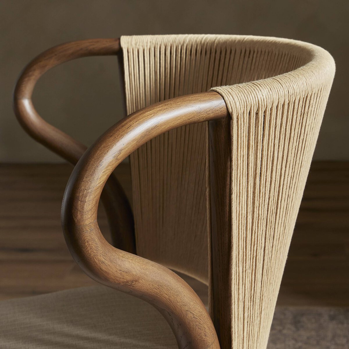 Chaise de salle à manger sans accoudoirs Amira