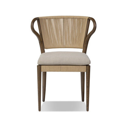 Chaise de salle à manger sans accoudoirs Amira