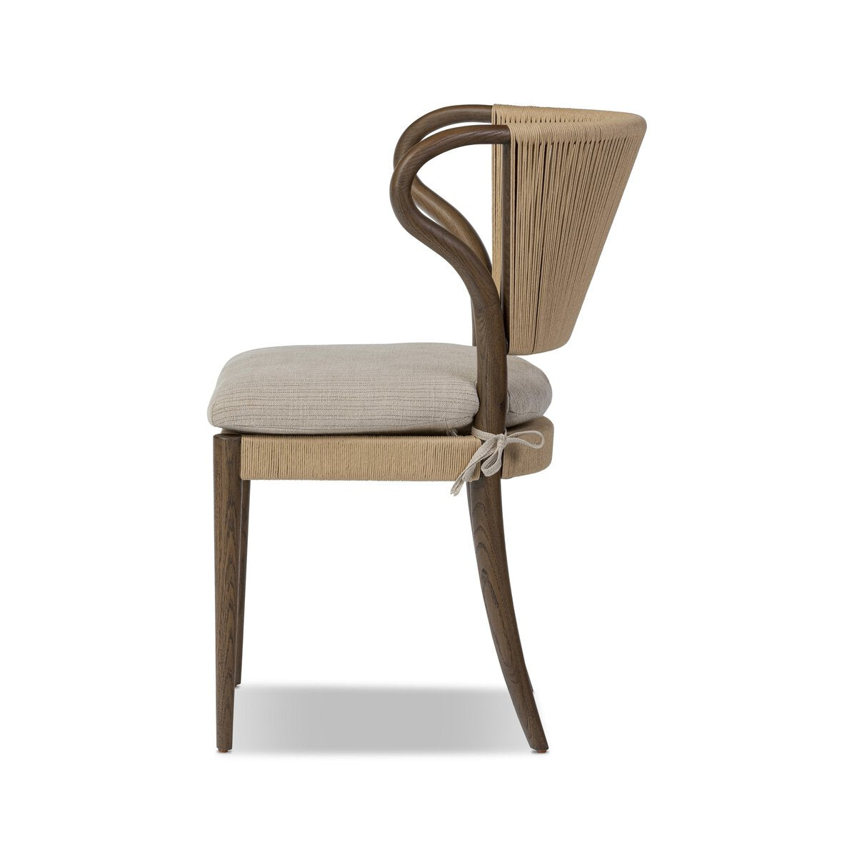 Chaise de salle à manger sans accoudoirs Amira