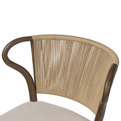 Chaise de salle à manger sans accoudoirs Amira