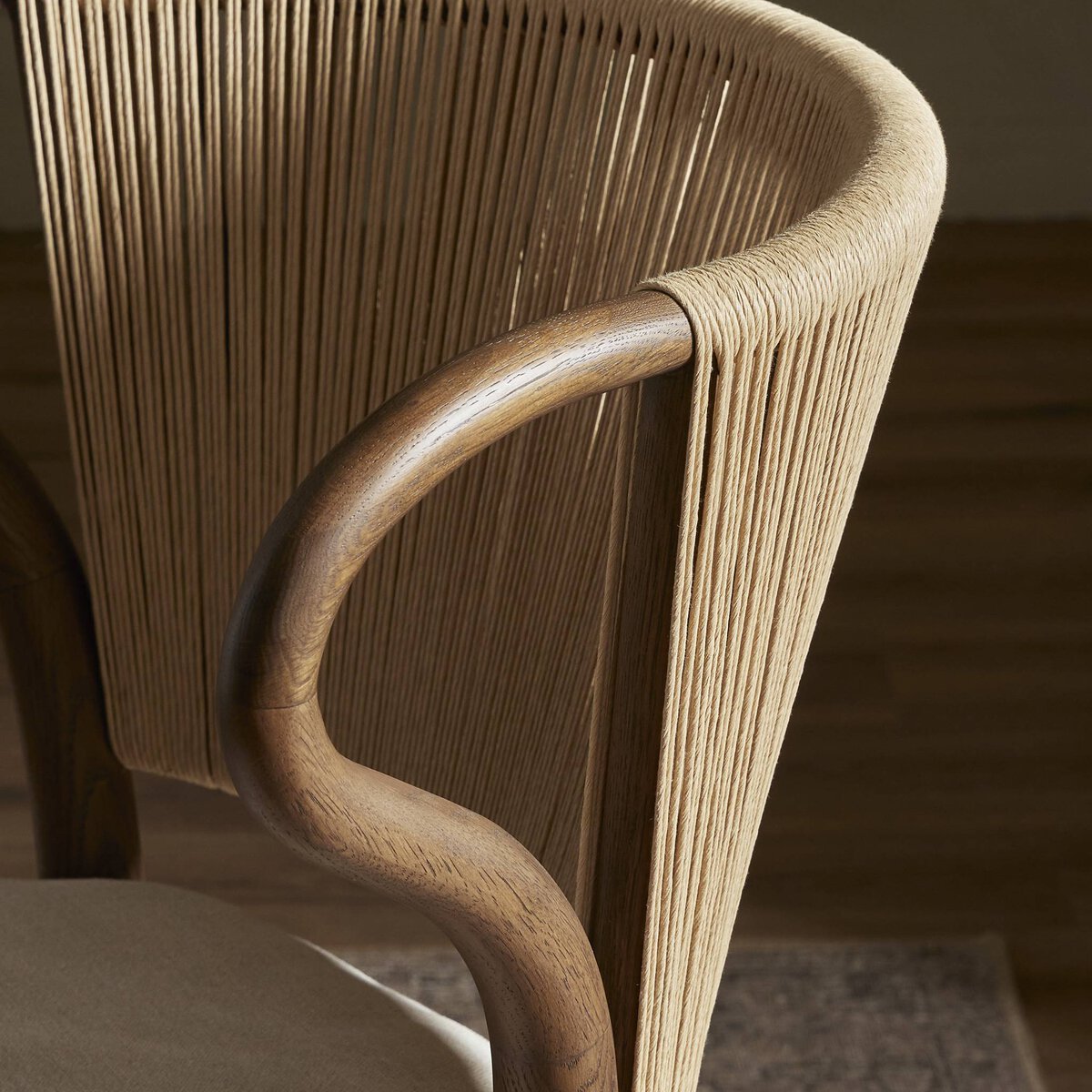 Chaise de salle à manger sans accoudoirs Amira