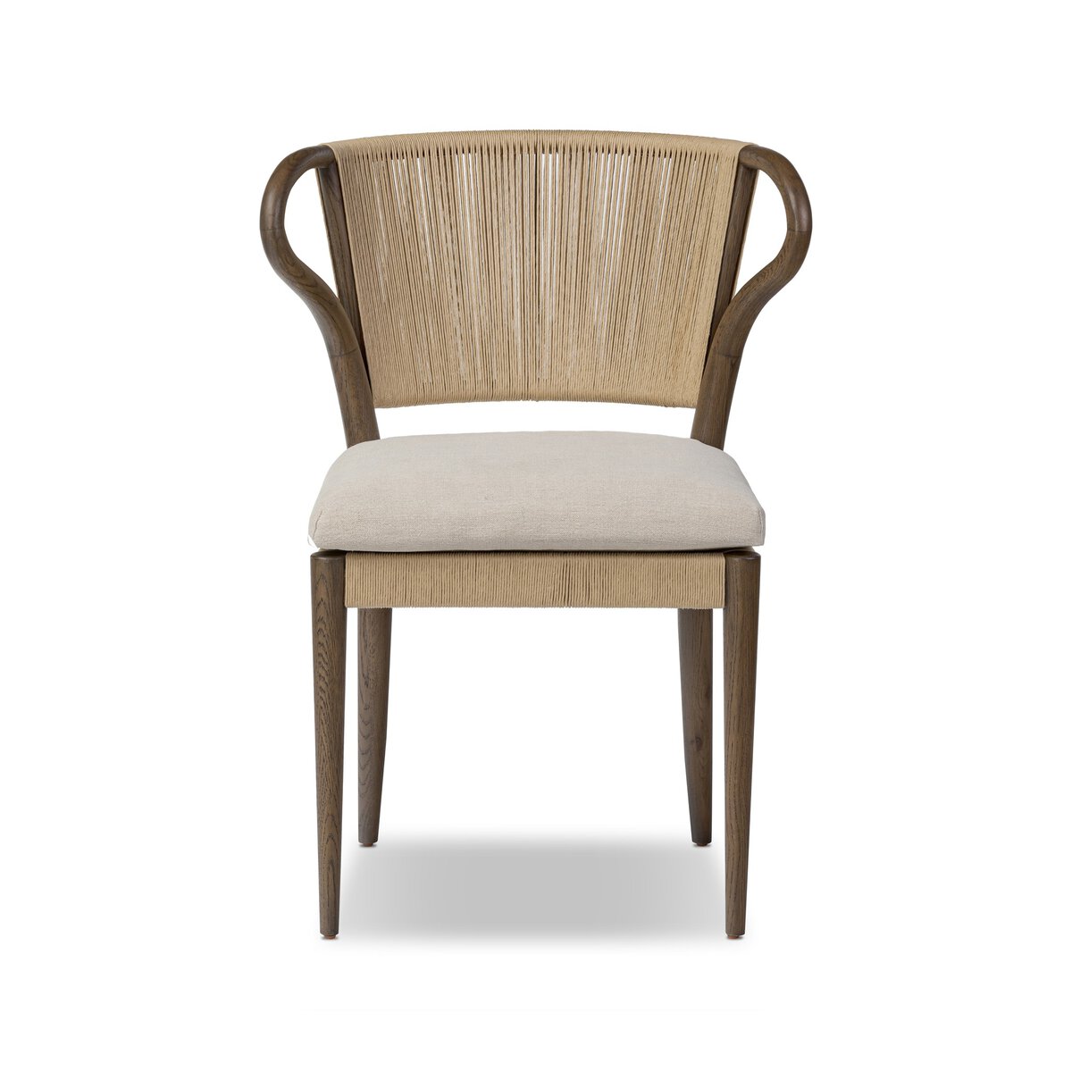 Chaise de salle à manger sans accoudoirs Amira