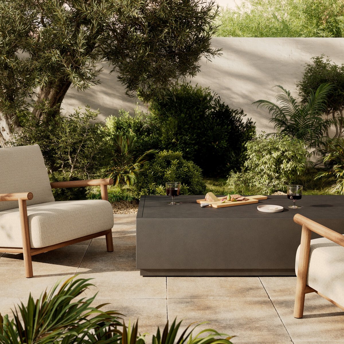 Messo Outdoor Metal Coffee Table