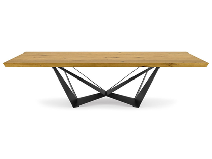 Skorpio Wood Master Dining Table - 118W