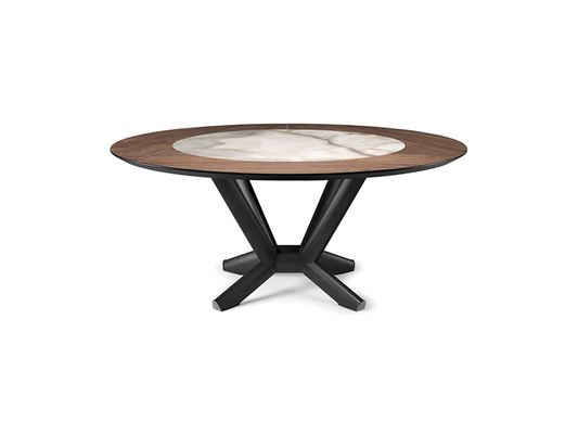 Planer Ker-Wood Round Dining Table - 86Dia