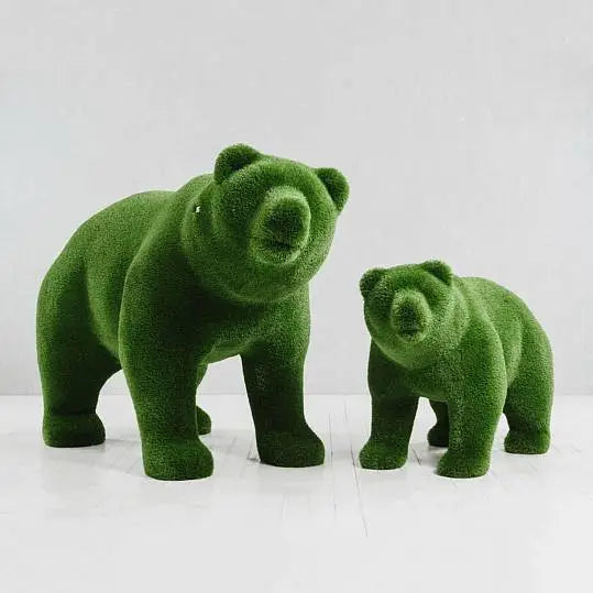 Grass Bear Topiary Collection