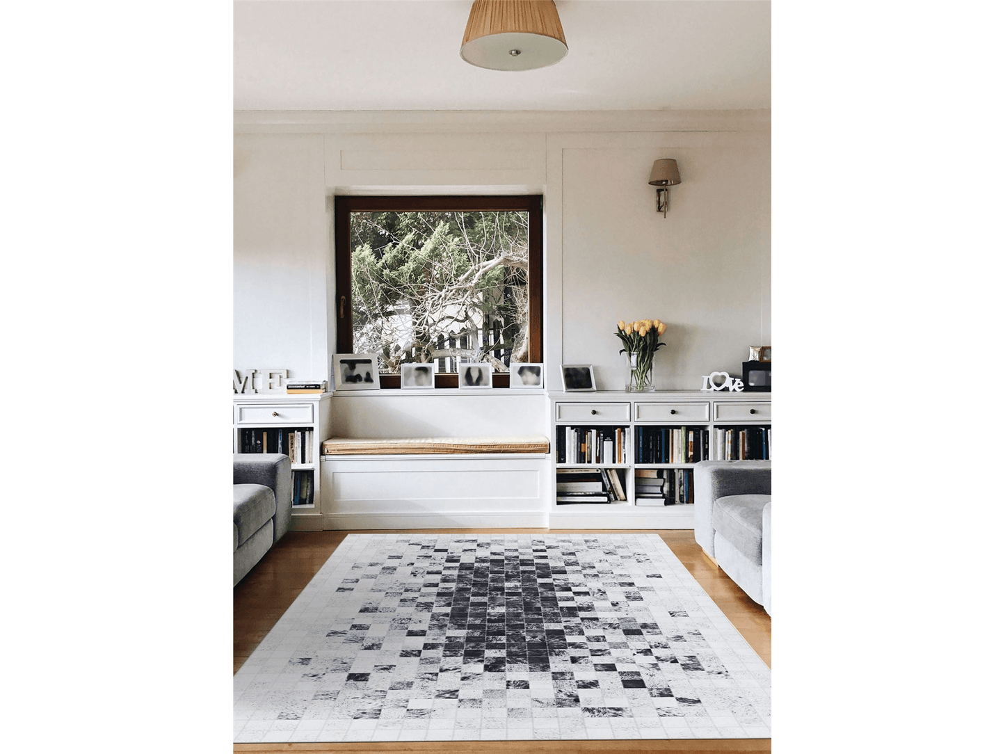 Tetris Blocks Area Rug
