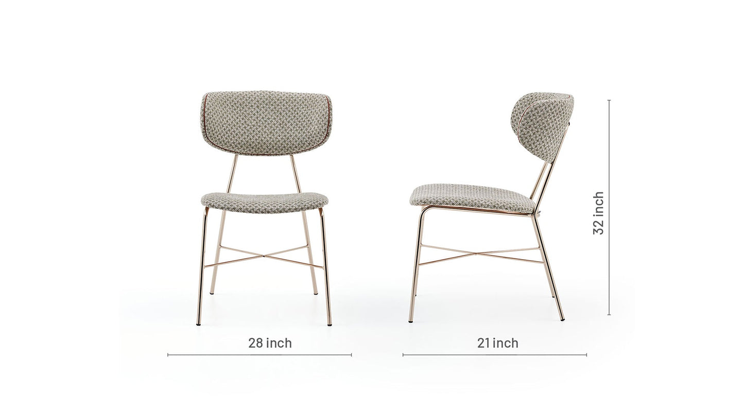 Brita Chair Metal Leg