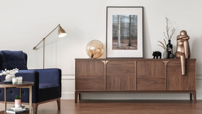 Console dorée