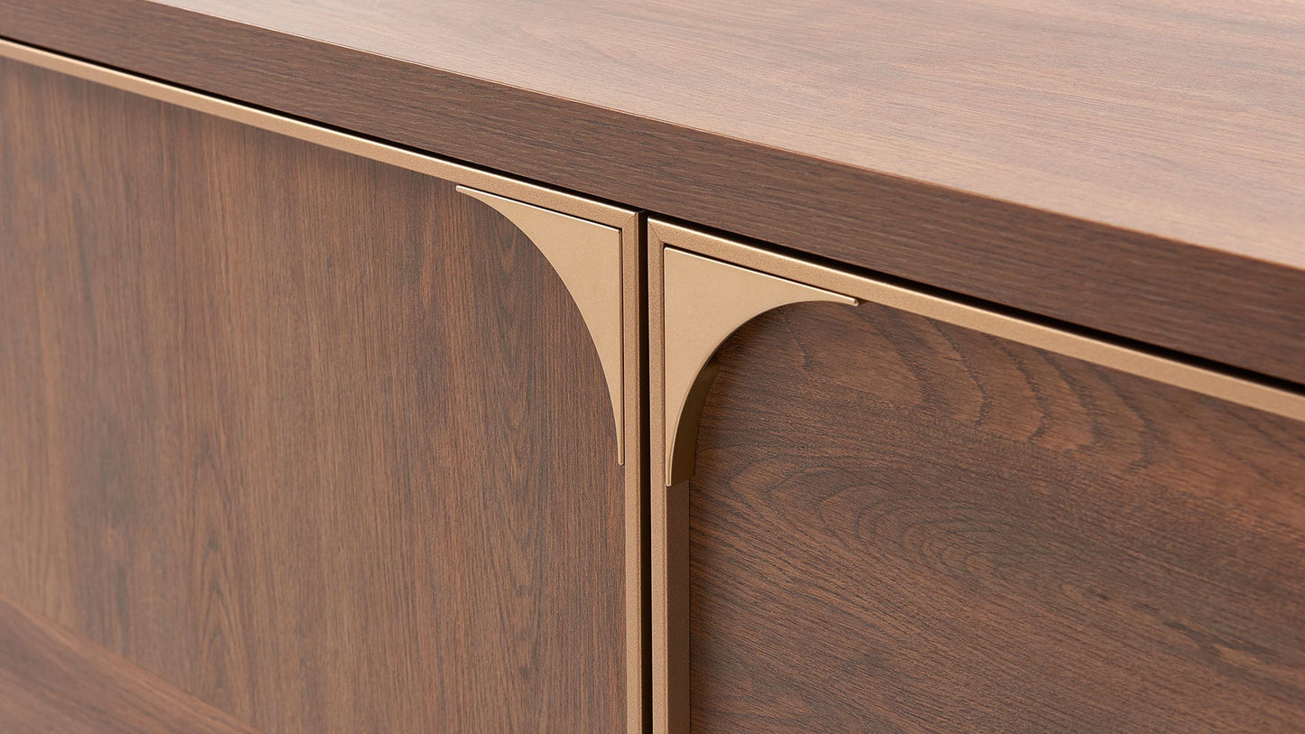 Console dorée