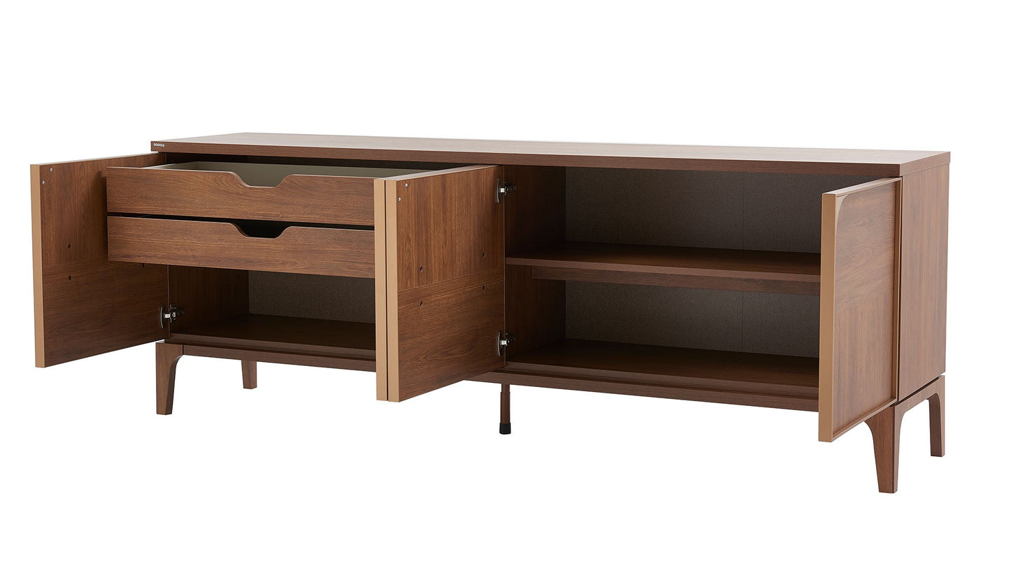 Console dorée