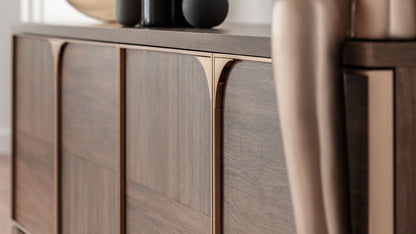 Console dorée
