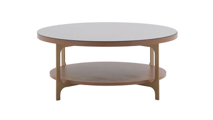 Table centrale dorée