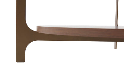 Table centrale dorée