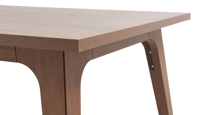 Table à manger dorée