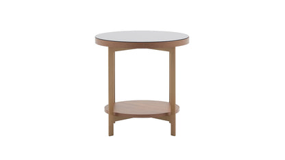 Table d'appoint dorée