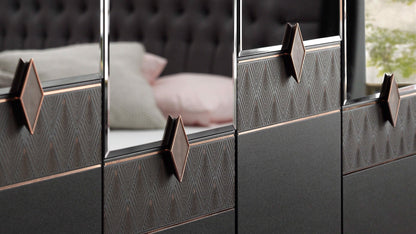 Armoire 6 portes Diamond