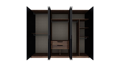 Armoire 6 portes Diamond