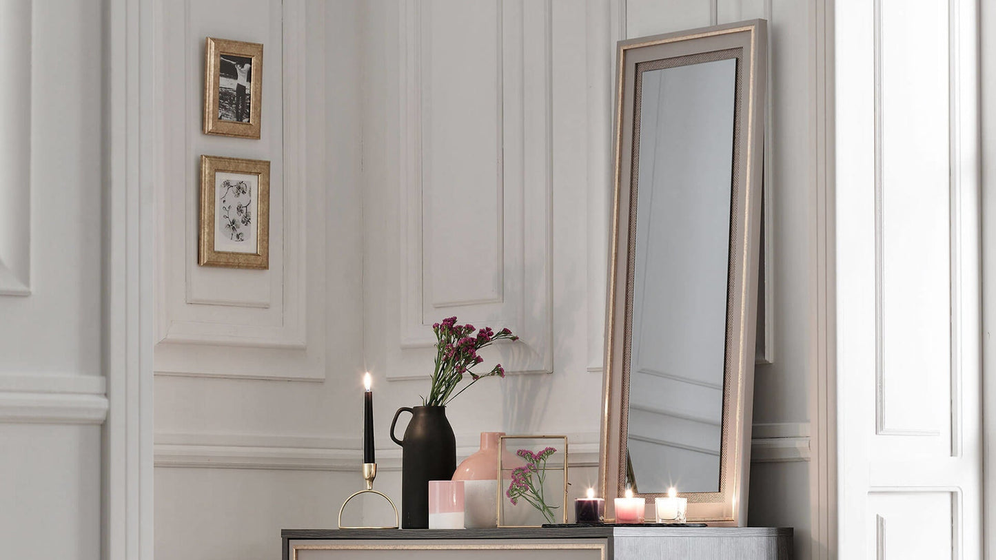 Miroir console rectangulaire Hector