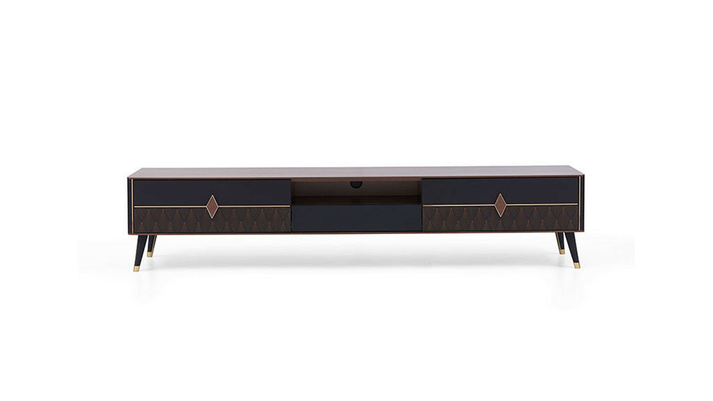 Module inférieur du meuble TV Diamond - 210 cm