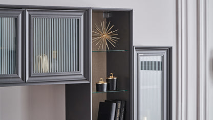 Module supérieur du meuble TV Lorenta