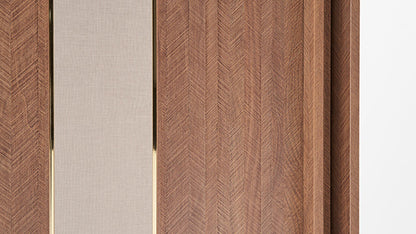 Armoire Likya avec 2 portes coulissantes 240 cm