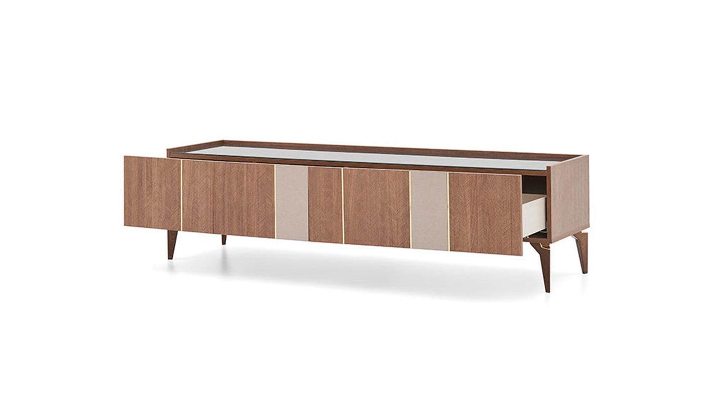 Module inférieur de meuble TV Likya - 180 cm