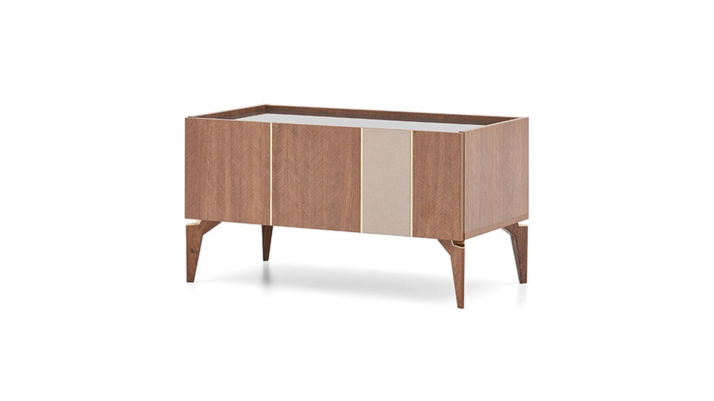 Module inférieur de meuble TV Likya - 90 cm