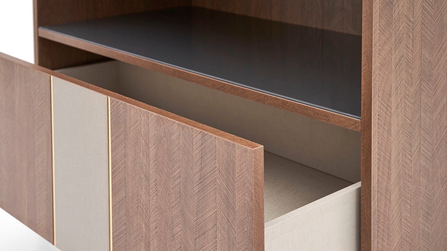 Vitrine Likya - Bibliothèque TV