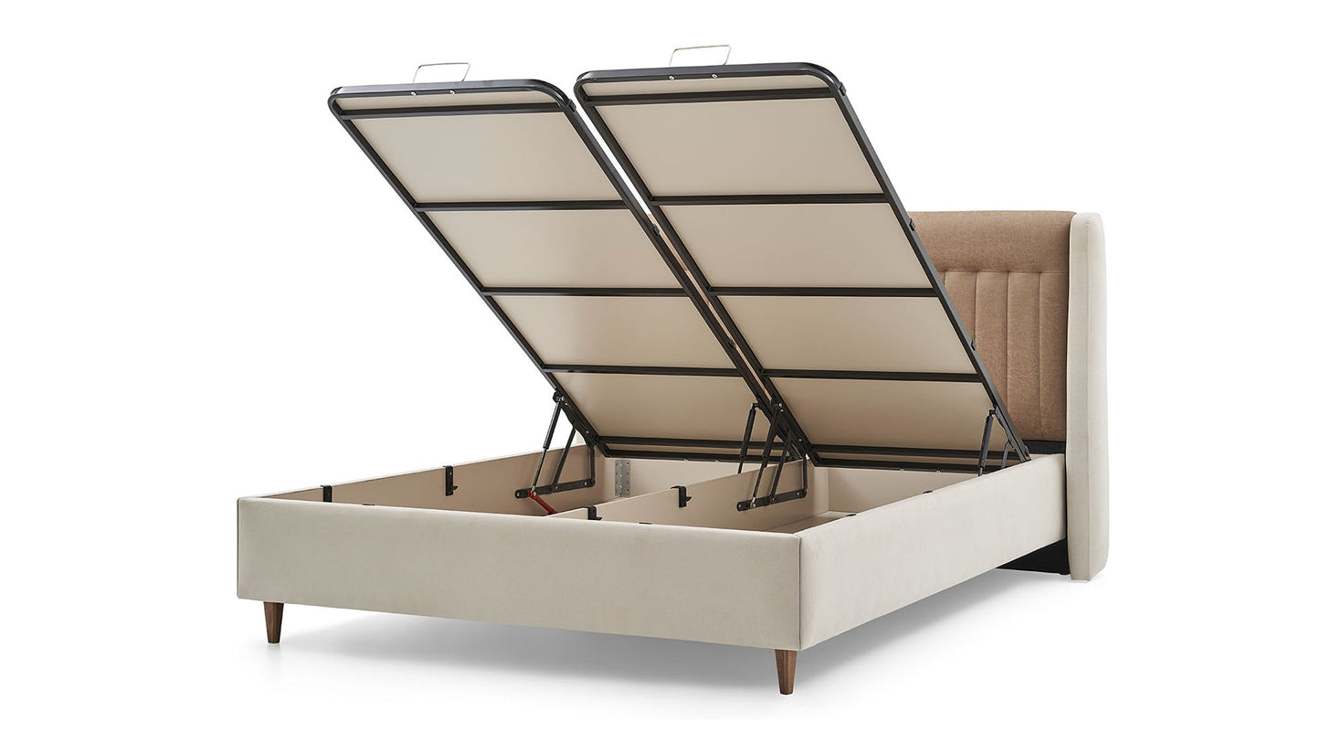 Lit Likya avec rangement