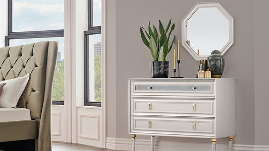 Miroir de table de maquillage Jasmin de Lorenta Dacras