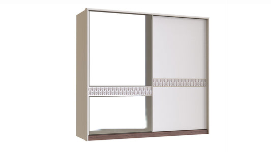 Diamond Pure 2 Sliding Doors Wardrobe 240 cm