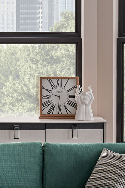 Wood Small Clock